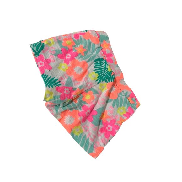 Jumping Beans GIrls Infant Baby Size 6 Months Skort Skirt Pink Green Orange FLor - Picture 3 of 3